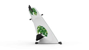 Exerciser for use from wheelchair