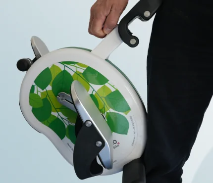 In bed exerciser Lemco BedBike carry handle
