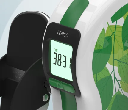 In bed exerciser Lemco BedBike display